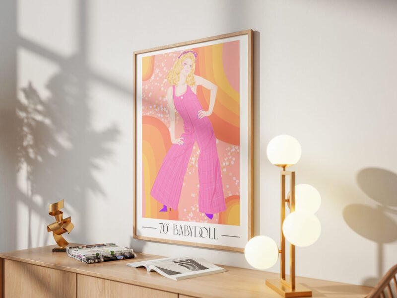 Affiche 70' Baby Doll
