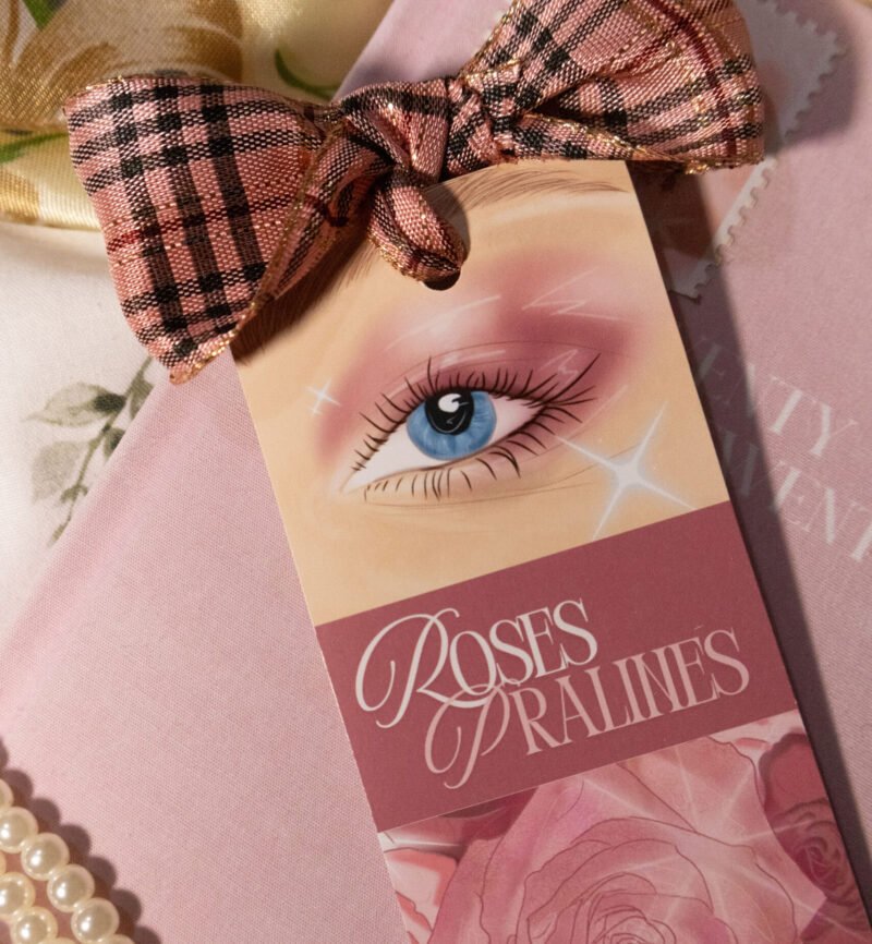 Marque-Page Roses Pralines