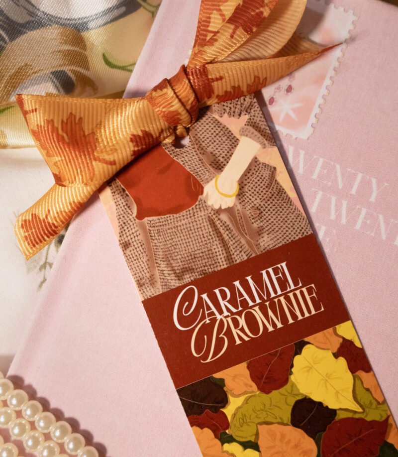 Marque-Page Caramel Brownie