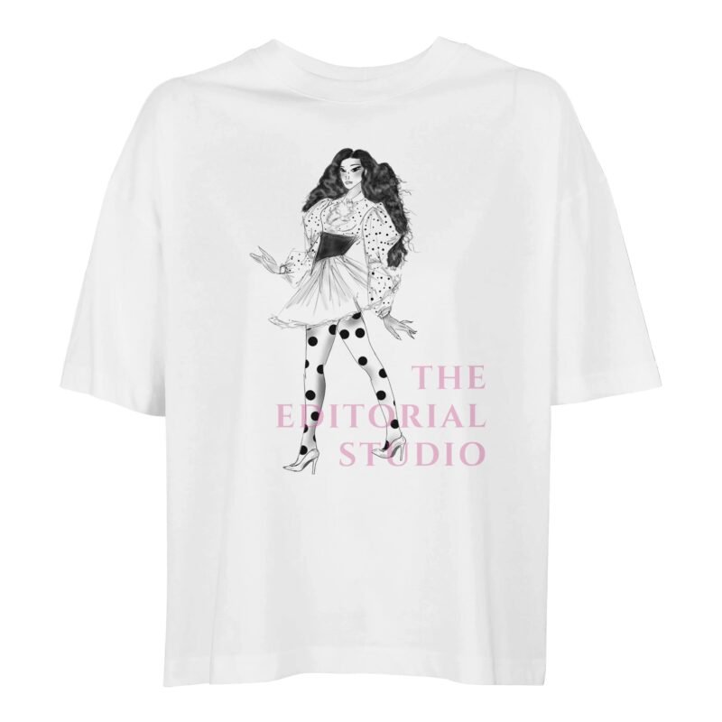 T-shirt oversize en coton bio Ju Kyung The Editorial Studio T-shirt oversize en coton bio Ju Kyung The Editorial Studio